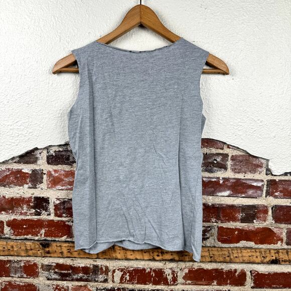 Vintage Social Distortion Shirt Size Small Grey Sleeveless Tank Punk Rock Y2K - Picture 7 of 8